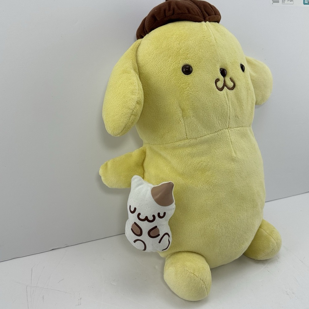 Sanrio Pompompurin 16" Plush Muffin Friend 2020 Large Official Licensed Soft HTF - Picture 3 of 4